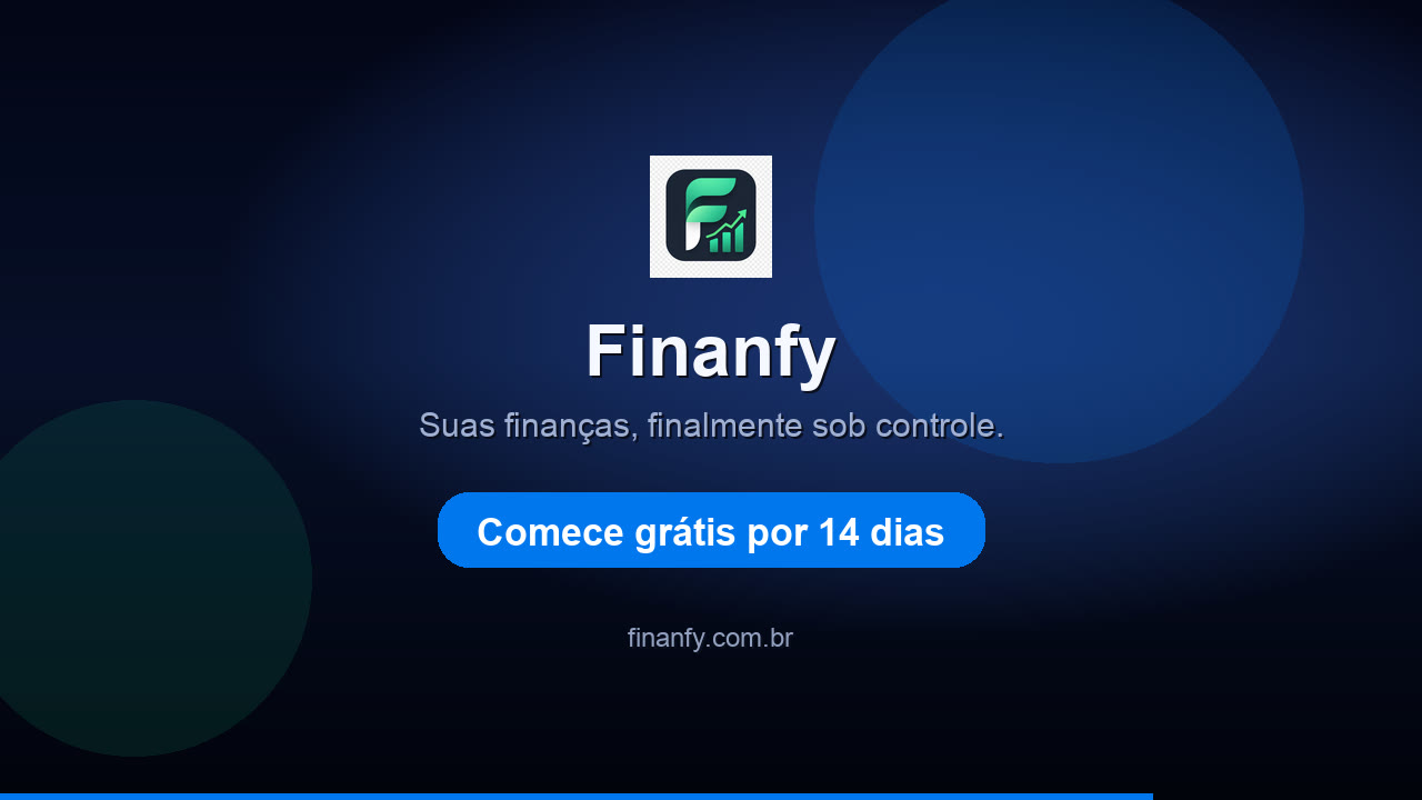 Prévia do vídeo: propósito do Finanfy — controle financeiro com clareza